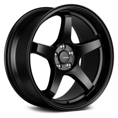 Avid.1  AV28  Matte Black  18x8.5  (+35)  5x114.3