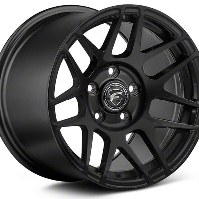 Forgestar F14 Drag Pack Matte Black 17x10 (Custom Offset) 5x120