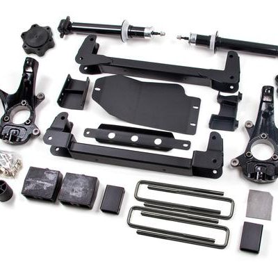 Zone Offroad 2007-2013 Silverado/Sierra 1500 4WD 6.5" Lift with Front Struts and Rear Fox Adventure Series Shocks