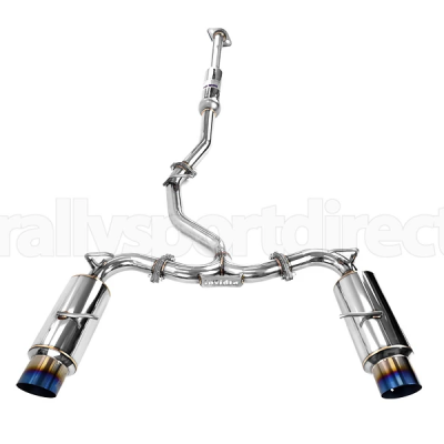 Invidia N1 Cat Back Exhaust Titanium Tips Scion FR-S 2013-2016 / Subaru BRZ 2013+ / Toyota 86 2017+