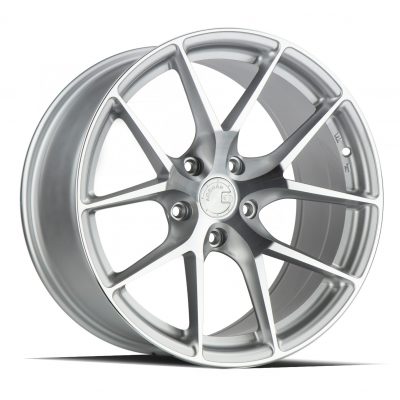 Aodhan AFF7 Gloss Silver Machined Face 18x9.5 (+35) 5x112