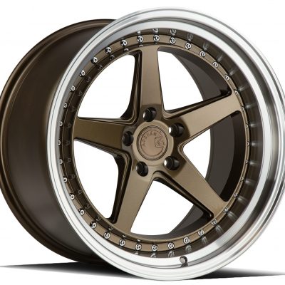 Aodhan DS05 Bronze w/ Machined Lip 19x11 (+22) 5x114.3