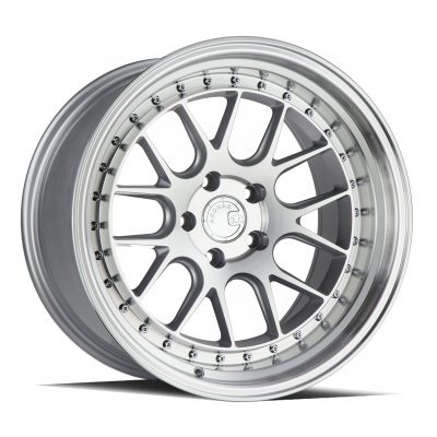 Aodhan DS06 Silver w/ Machined Face 18x10.5 (+15) 5x114.3
