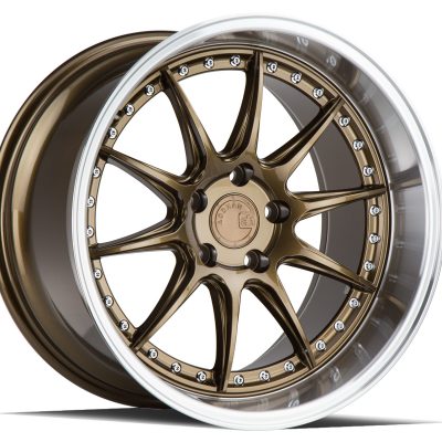Aodhan DS07 Bronze w/ Machined Lip 19x11 (+22) 5x114.3