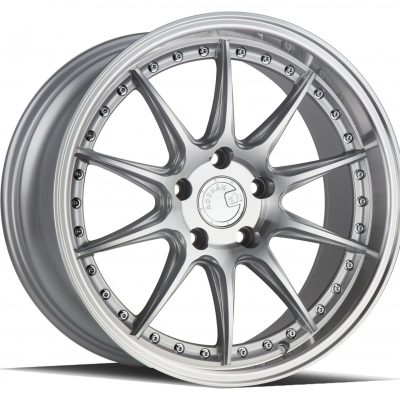 Aodhan DS07 Silver w/ Machined Face 18x9.5 (+22) 5x114.3