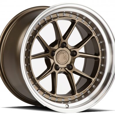 Aodhan DS08 Bronze w/ Machined Lip 18x10.5 (+15) 5x114.3