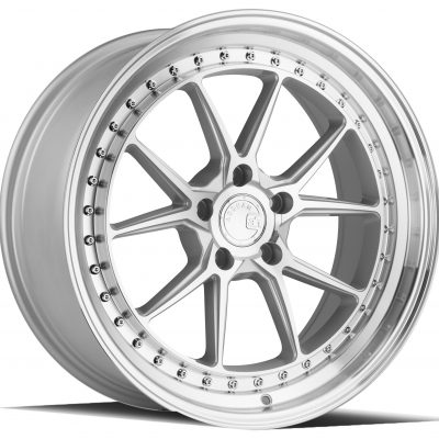 Aodhan DS08 Silver w/ Machined Face 19X8.5 (+35) 5X120