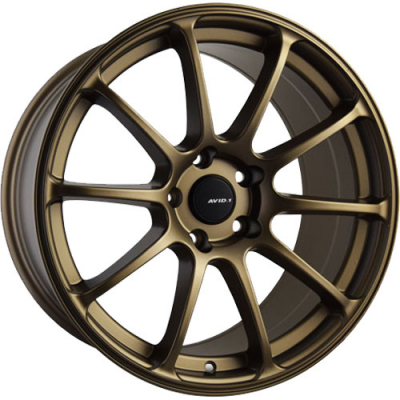 Avid.1  AV40  Matte Bronze  17x8  (+35)  5x114.3