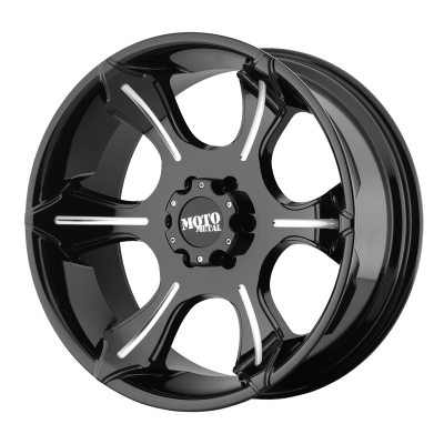 Moto Metal Mo965 Gloss Black With Milled Spokes 18x9 (+0) 6x139.7