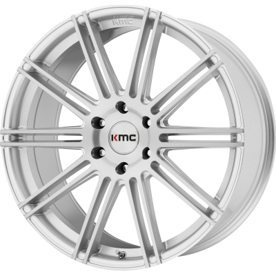Kmc Km707 Channel Brushed Silver 20x9 (+30) 6x135