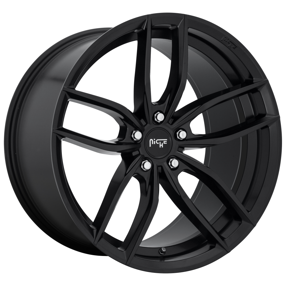 Niche 1 Piece M203 Vosso Matte Black 20x10.5 (+40) 5x112 | Lowest ...