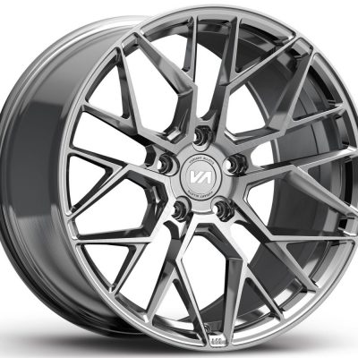 Variant  Radon  Titanium Brushed Face  20x9  (+0 to +45)  5x108 - 5x130