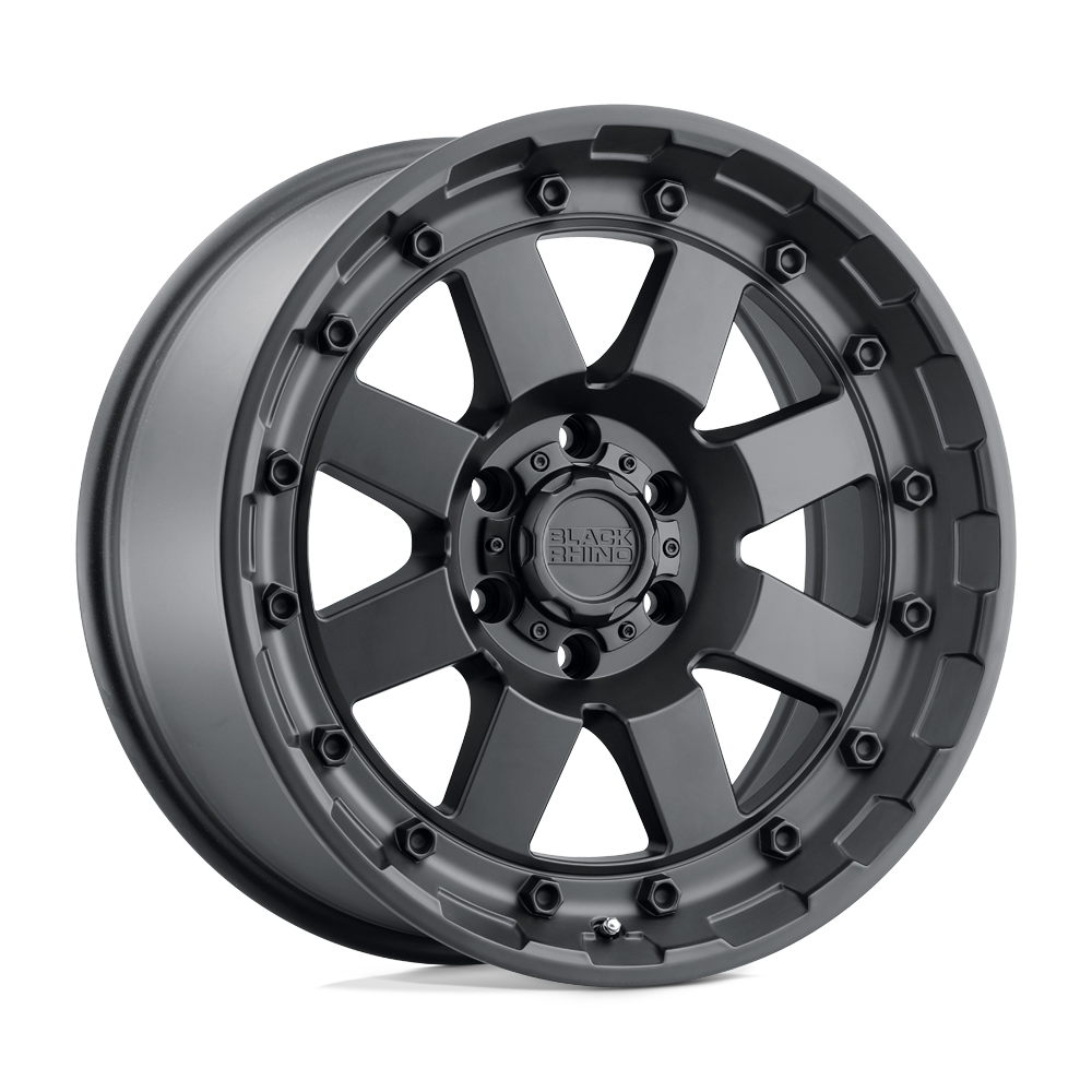 Black Rhino  Cleghorn  Matte Black  17x8.5  (-18)  6x139.70