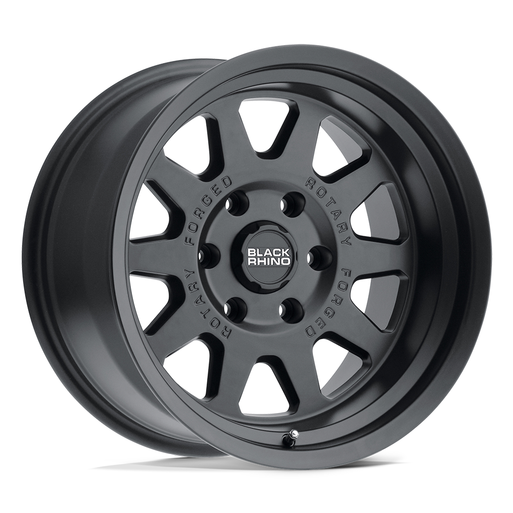 Black Rhino  Stadium  Matte Black  18x9.5  (-18)  5x127