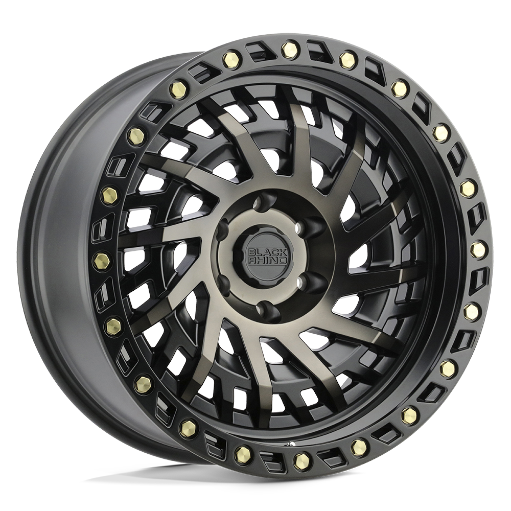 Black Rhino  Shredder  Matte Black With Machined Dark Tint  20x9.5  (+0)  5x139.70