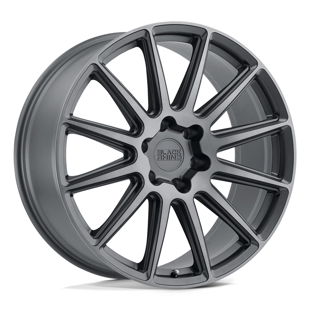 Black Rhino  Waza  Brushed Gunmetal  22x10  (+10)  6x139.70