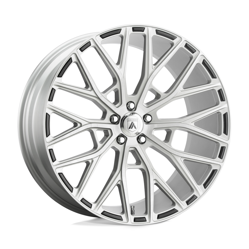 Asanti Black ABL-21 Leo Brushed Silver 22x10.5 (+35) 5x112