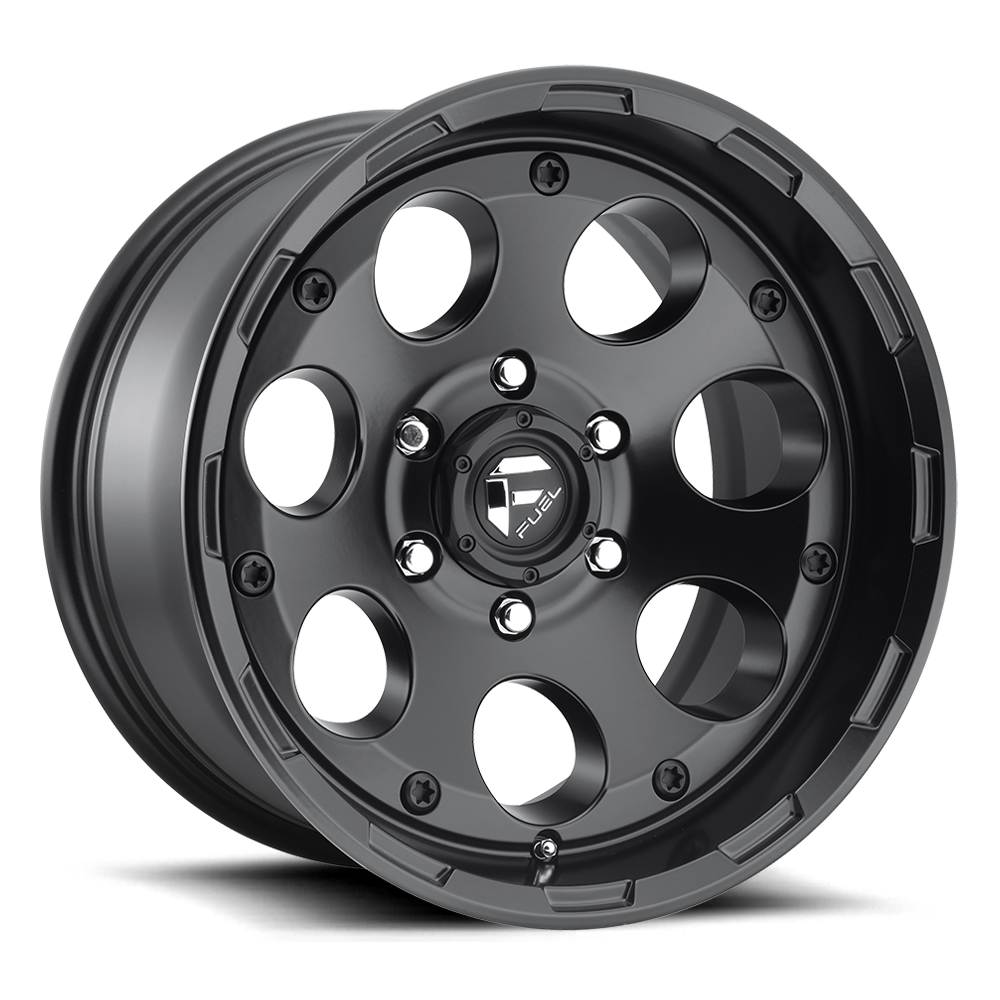 Fuel 1 Piece D608 Enduro Matte Black 20x9 (+1) 5x127