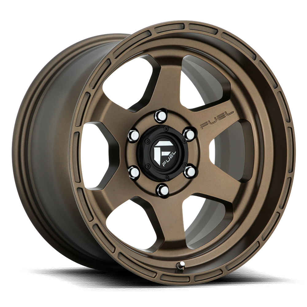 Fuel 1 Piece D666 Shok Matte Bronze 20x9 (+1) 5x127