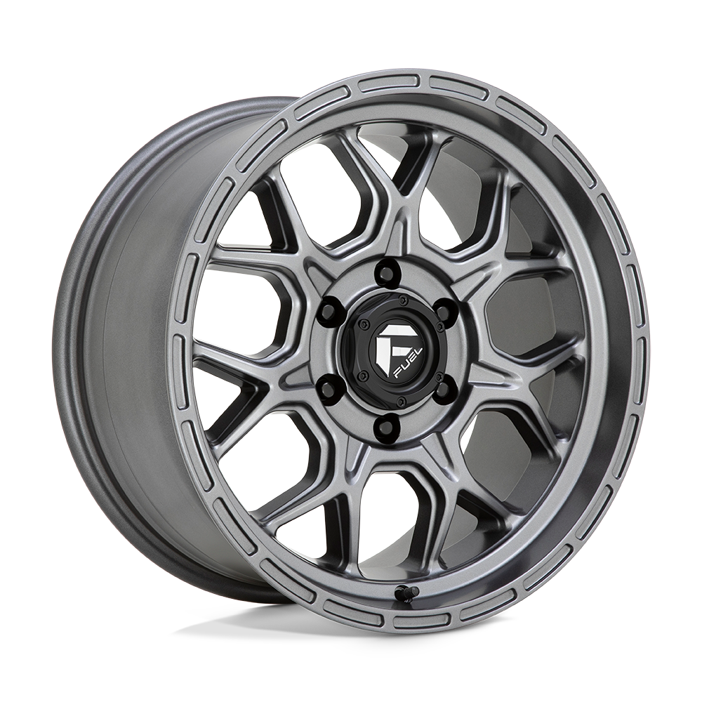 Fuel 1 Piece D672 Tech Matte Gun Metal 18x9 (+1) 6x135