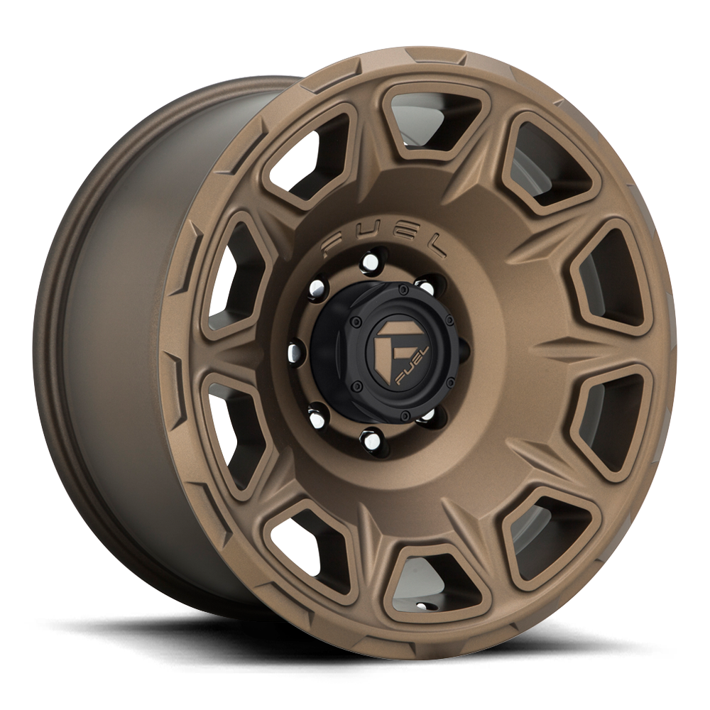 Fuel 1 Piece D687 Vengeance Matte Bronze 20x10 (-18) 8x170