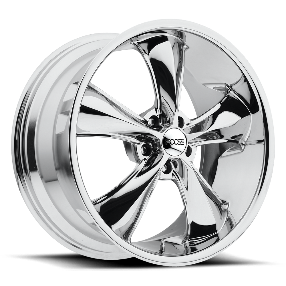 Foose 1 Piece F105 Legend Chrome Plated 17x9 (+7) 5x114.3