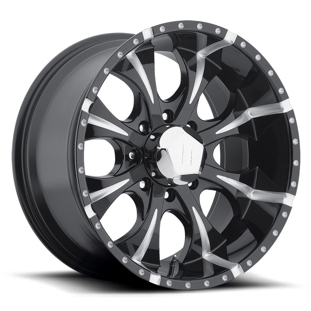 Helo HE791 Maxx Gloss Black Milled 16x8 (+0) 8x165.1