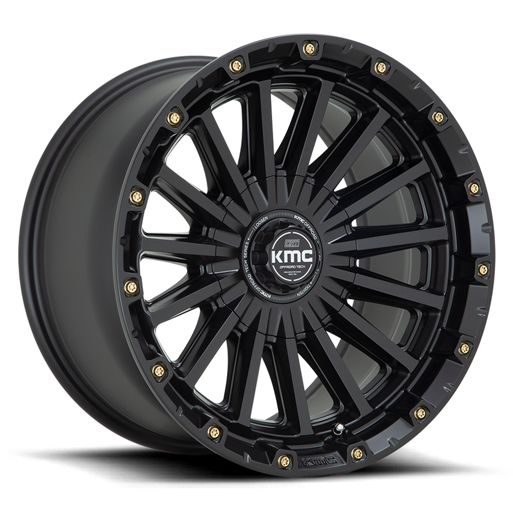 KMC KM102 Tempo Satin Black 20x9 (+18) 5x150
