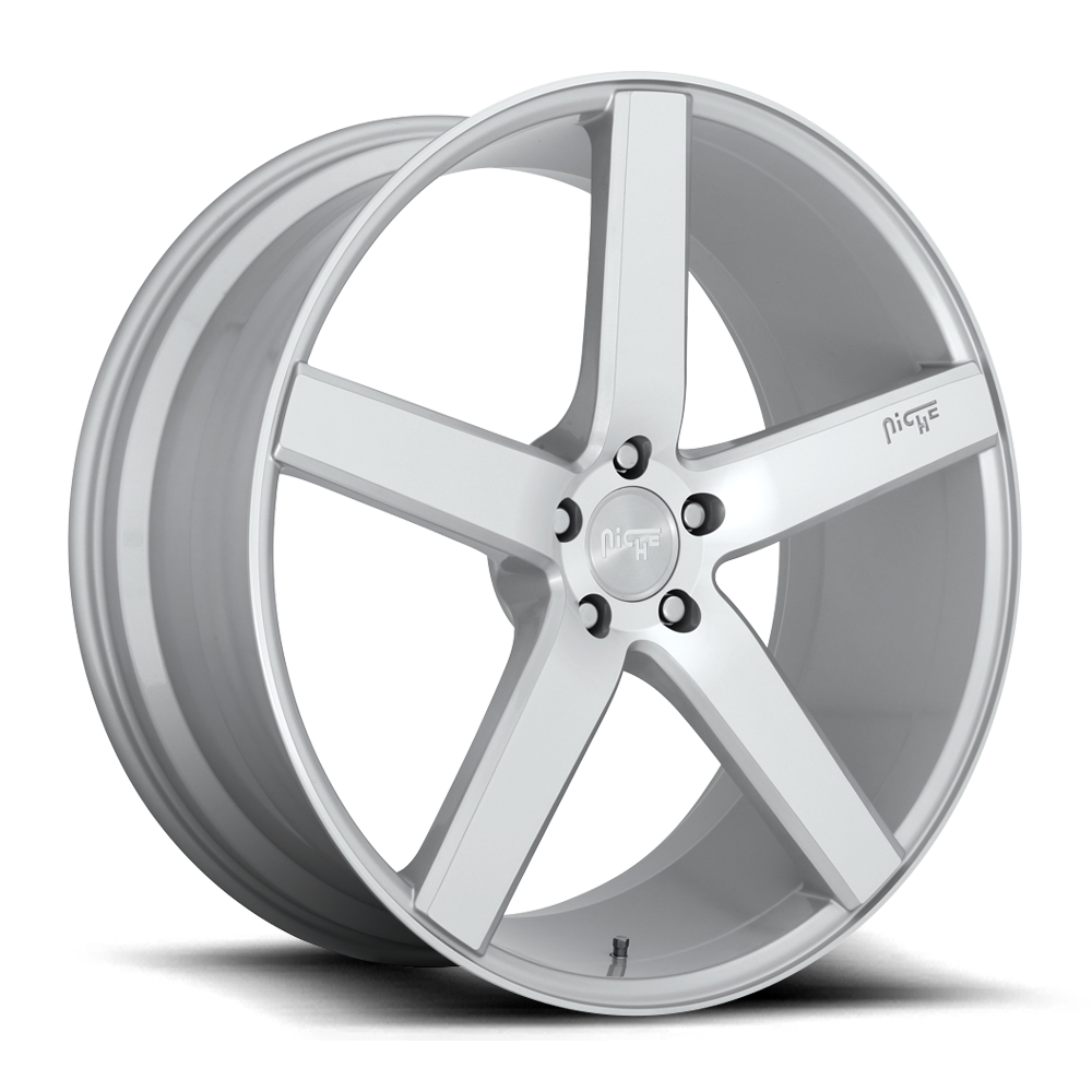 Niche 1 Piece M135 Milan Gloss Silver Machined 20x8.5 (+35) 5x120