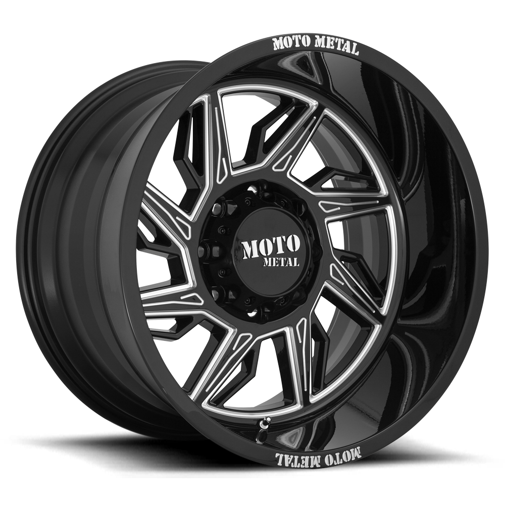 Moto Metal MO997 Hurricane Gloss Black Milled - Left Directional 20x12 (-44) 6x139.7