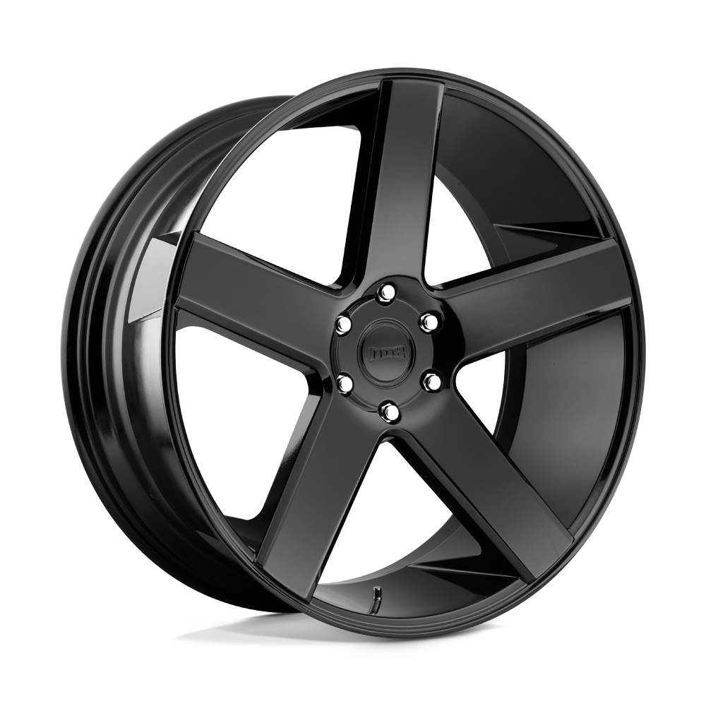 DUB 1 Piece S216 Baller Gloss Black 22x10.5 (+20) 5x120