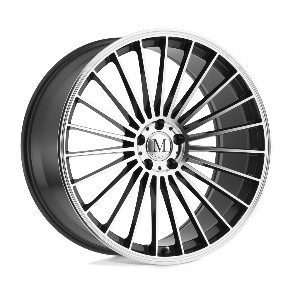 Mandrus  23  Gunmetal With Mirror Cut Face  18x9.5  (+25)  5x112