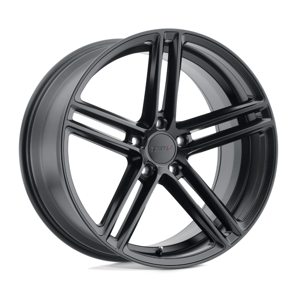 TSW  Chapelle  Matte Black  17x8  (+40)  5x108