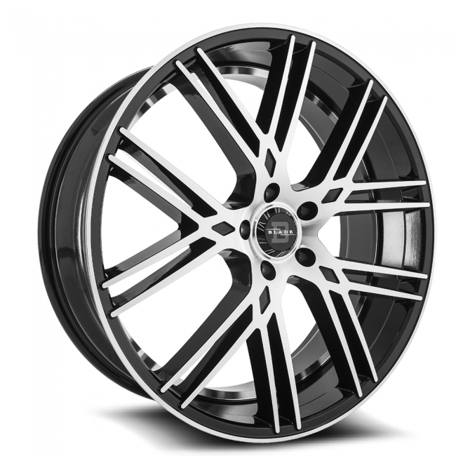 Blade Luxury Bl-405 Vittoro 24x9.5 Blank +15 Cb 74.1 Gloss Black Machined-dt5x139.7