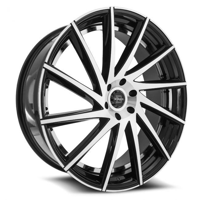 Blade Luxury Rt-457 Tundra Gloss Black & Machined 26x9.5 (+25) 6x135