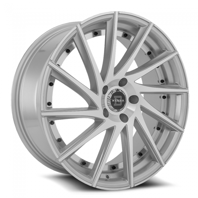 Blade Luxury Rt-457 Tundra 26x9.5 6x135 +25 Cb 87.1 Silver Machined With Machined Undercut