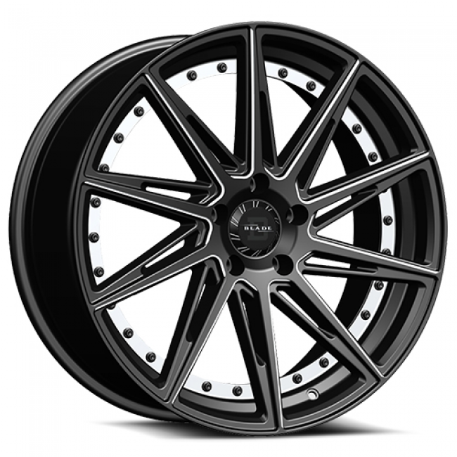 Blade Luxury Rt-458 Alonza 20x8.5 5x120 +35 Cb 74.1 Black Milled