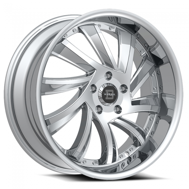 Blade Luxury Bsl-476 Sliced 22x8.5 5x114.3 +35 Cb 74.1 Chrome