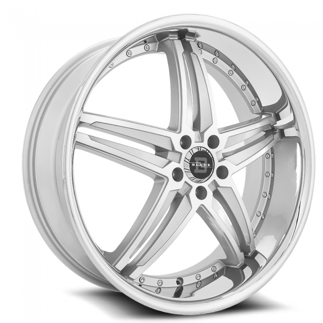 Blade Luxury Bsl-478 Vera 20x8.5 5x114.3 +35 Cb 74.1 Silver Machined