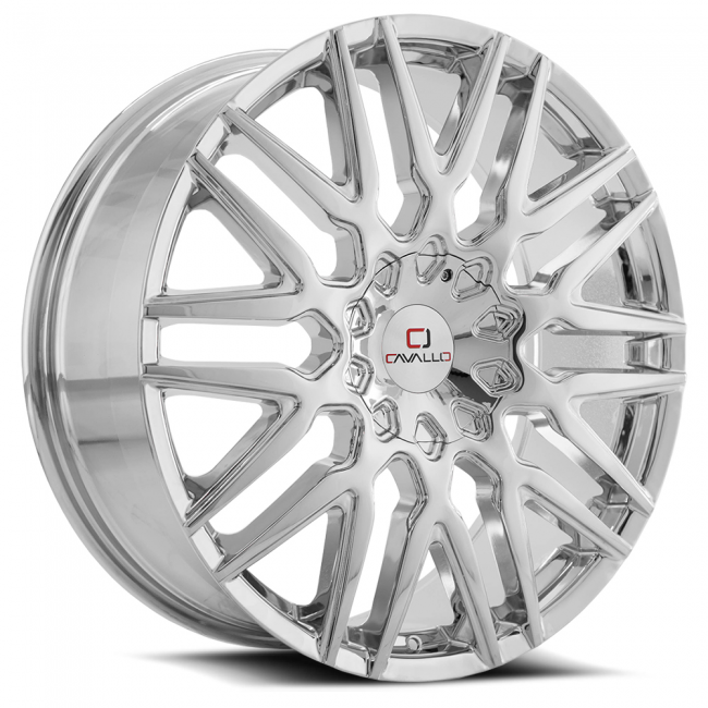 Cavallo Clv-24 20x8.5 5x114.3 5x120 Cb 74.1 +35 Chrome