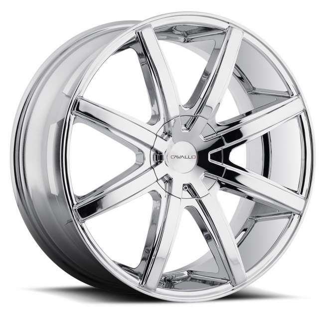 Cavallo Clv-8 18x8 5x114.3 5x120 +38 Cb 74.1 Chrome
