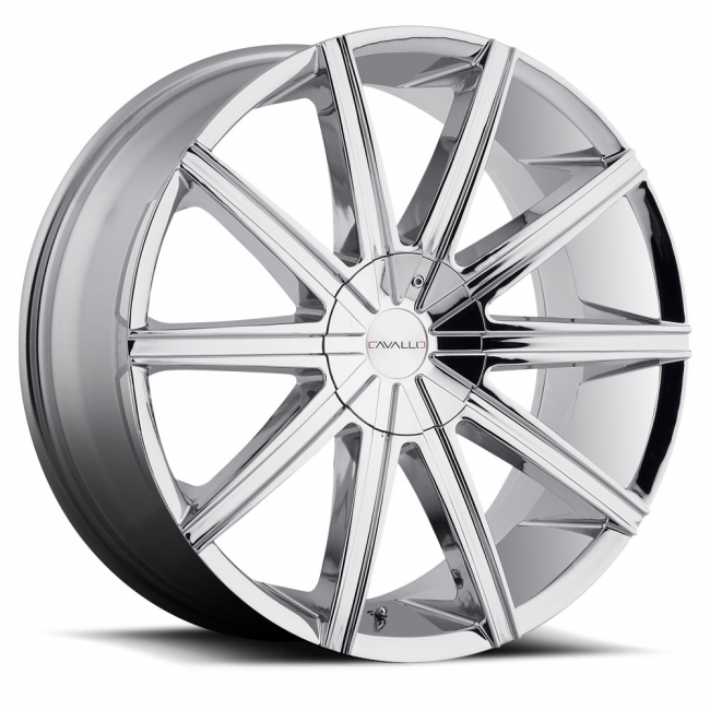 Cavallo Clv-9 20x8.5 5x114.3 5x120 +35 Cb 74.1 Chrome