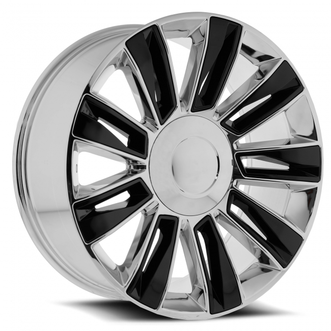 O.e. Revolution   D-06   24x10   6x139.7  +31 Cb 78.1 Chrome/black Insert