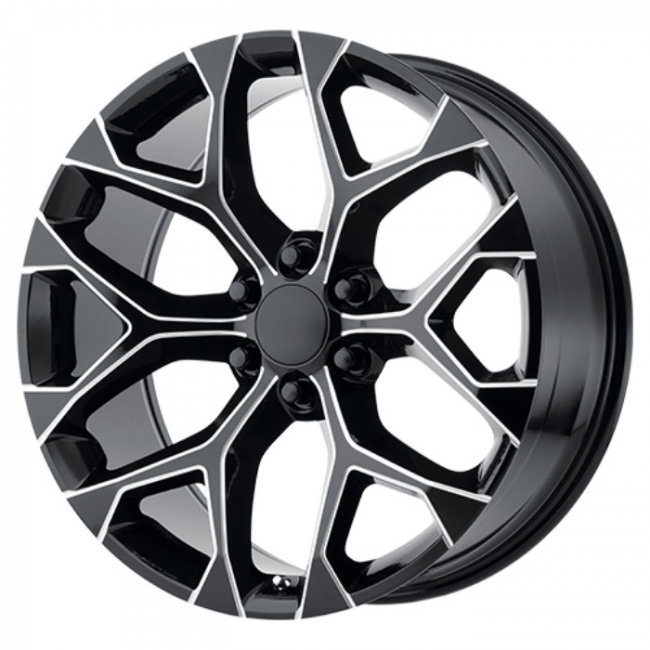 O.e. Revolution G-09 Gloss Black & Milled 28x10 (+31) 6x139.7