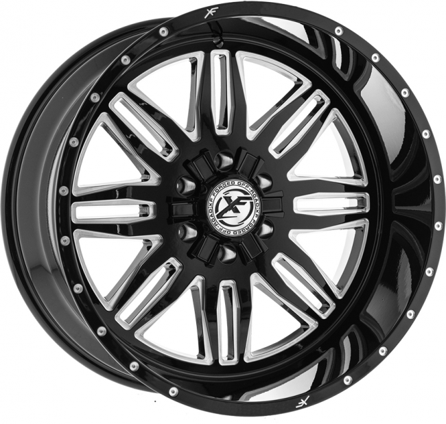 Xfx Flow Xfx-303 Gloss Black & Milled 26x12 (--44) 5x127