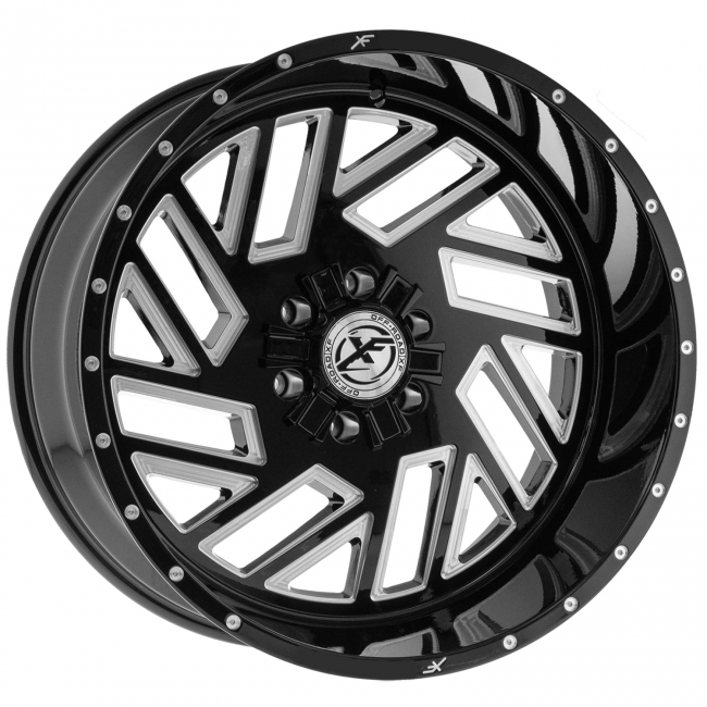 Xfx Flow  Xfx-304 26x14 6x135 6x139.7 -76 Cb 106.4 Black Milled Window