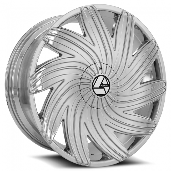 Azara Aza-502 30x9.5 Blank +15 Cb 78.1 Chrome Dt 6x139.7