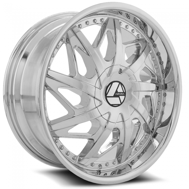 Azara Aza-510 20x8.5 5x110 5x114.3 +35 Cb 74.1 Nano Chrome