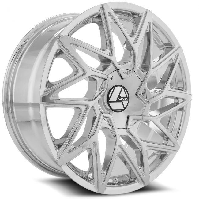 Azara Aza-511 20x8.5 5x114.3 5x120 +35 Cb 74.1 Nano Chrome