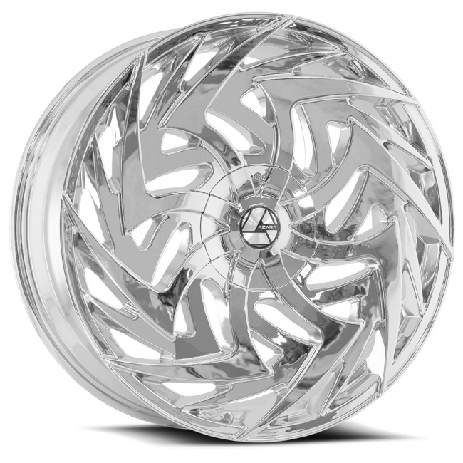 Azara Aza-520 20x8.5 5x114.3 5x1120 +35 Cb 74.1 Nano Chrome
